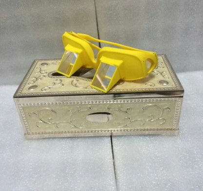 Lazy Periscope Horizontal Reading TV Sit View Glasses On Bed