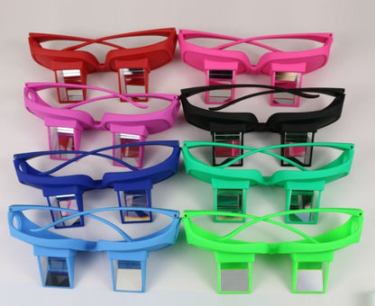 Lazy Periscope Horizontal Reading TV Sit View Glasses On Bed