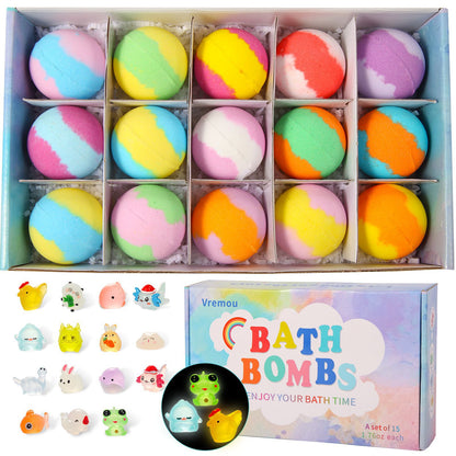Childrens Salt Balls Plant Essential Oil Body Fragrance Bath Bombs