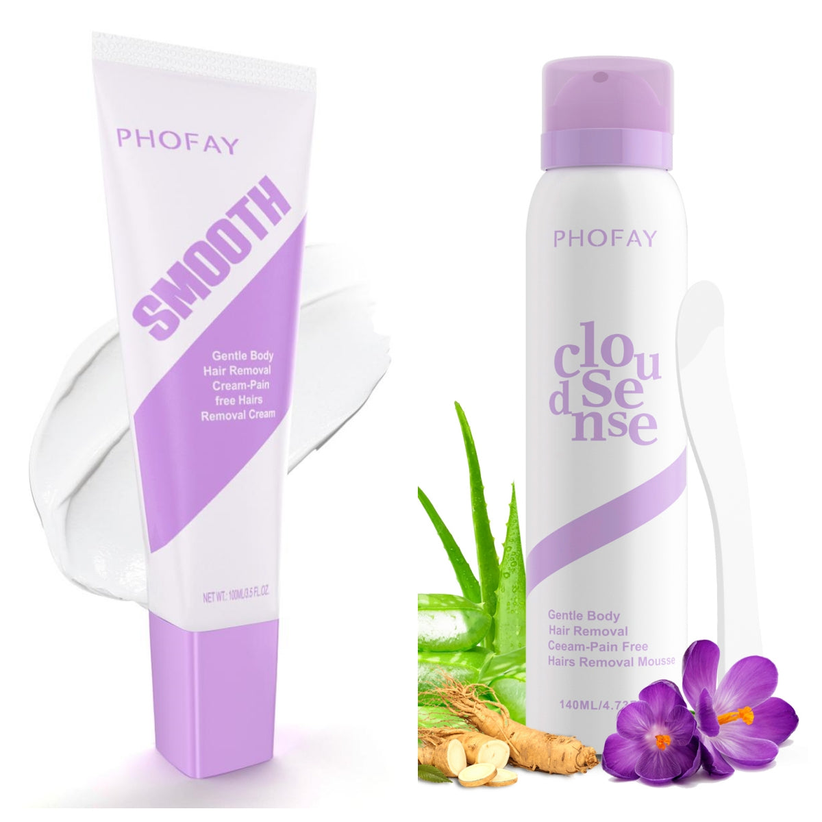 PHOFAY PAIN FREE HAIRS REMOVAL CREAM