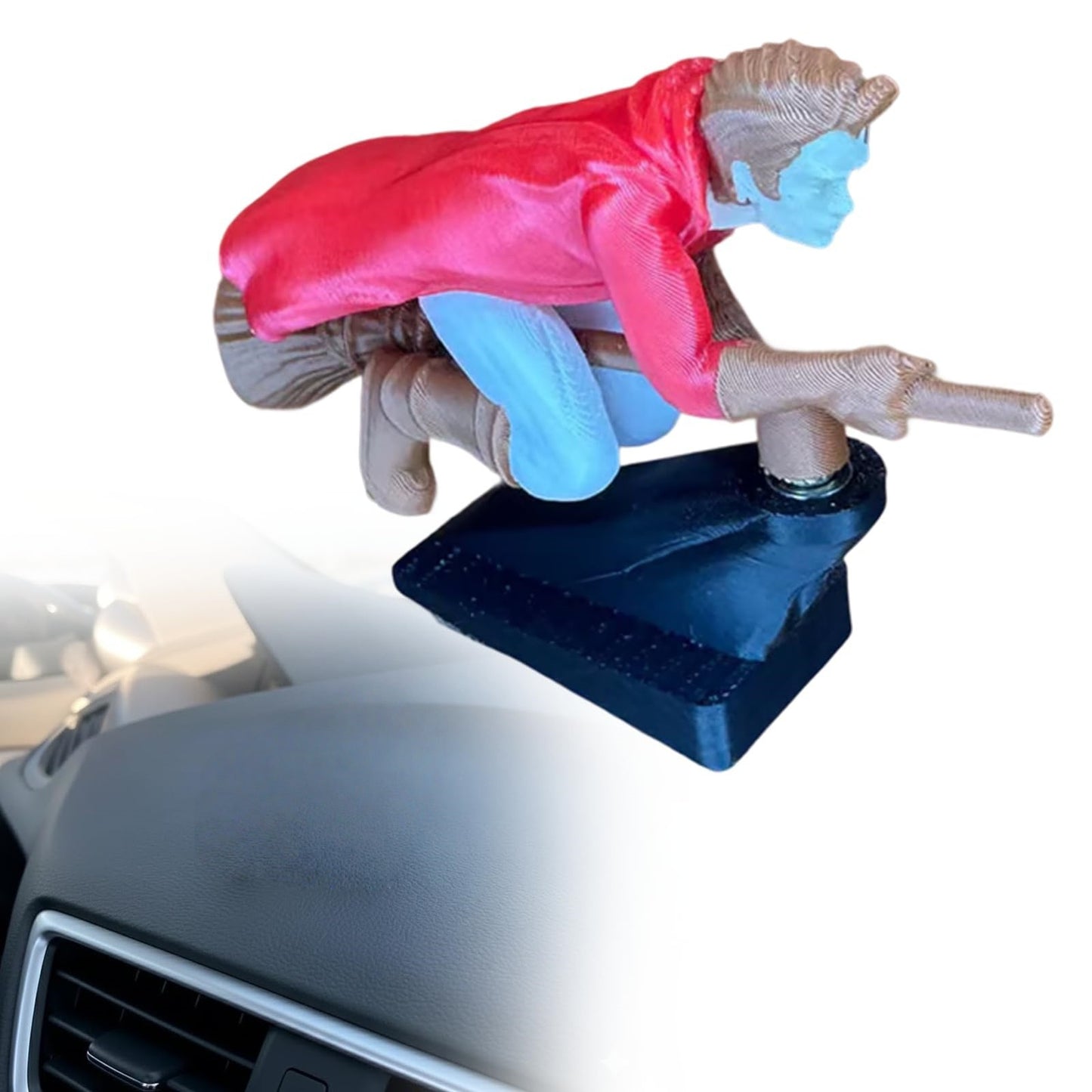 Drift Turn Wizard Broomstick Decor